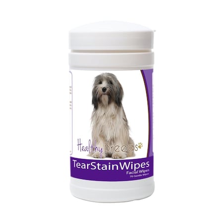 Healthy Breeds Tibetan Terrier Tear Stain Wipes 840235152712